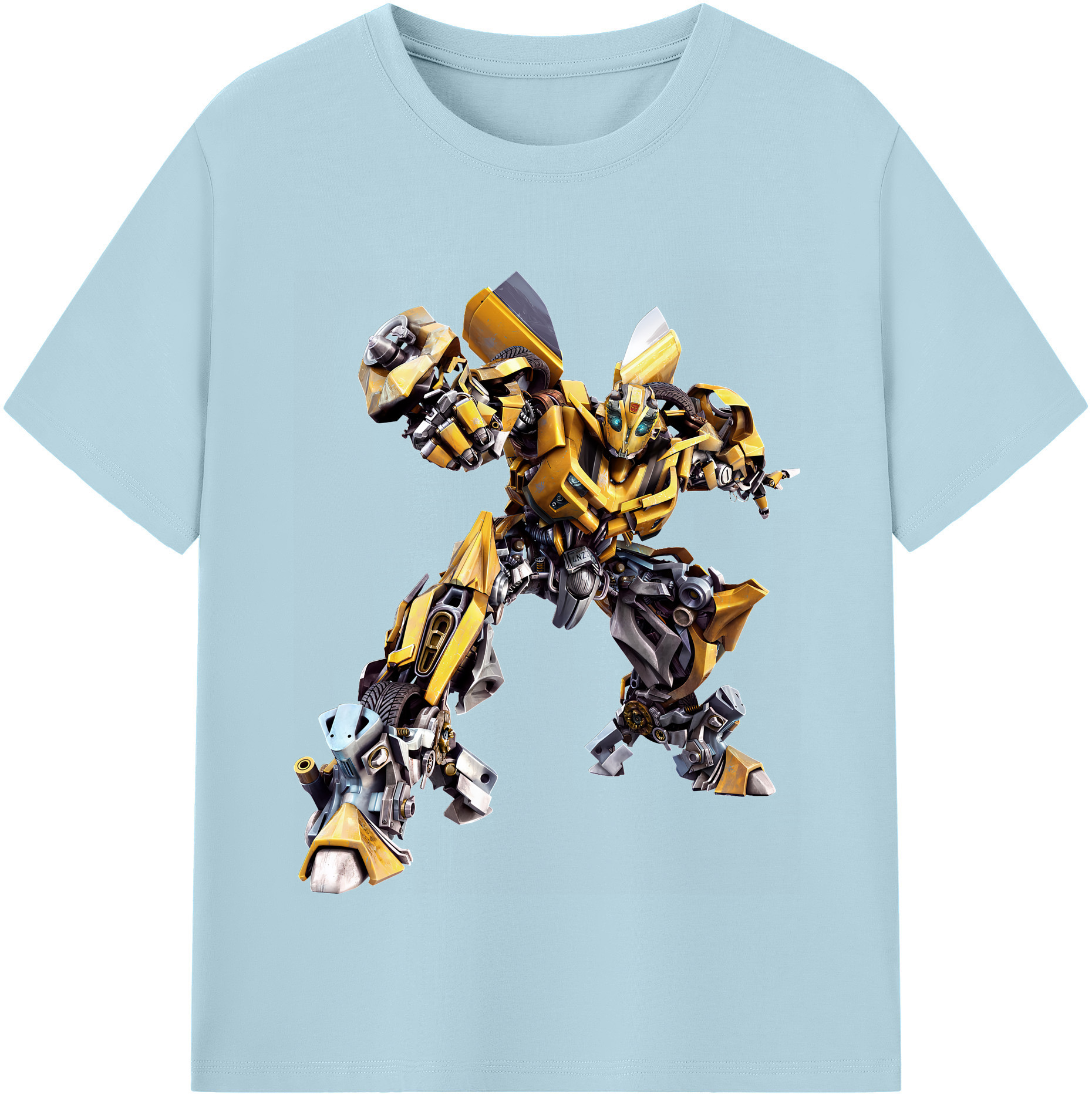 （画像用） Transformers トランスフォーマー 綿100％半袖Tシャツ（フロントプリント）